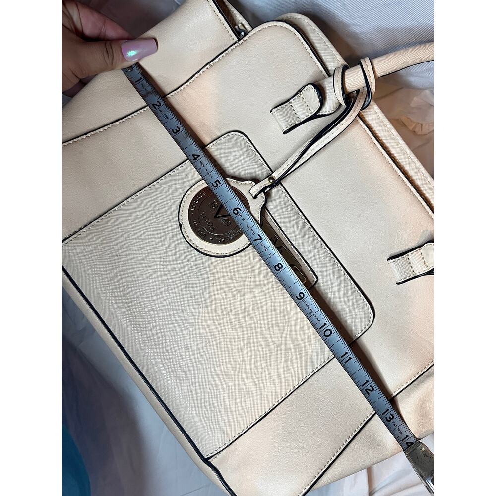 Versace Beige 19.69 Abbigliamento Sportivo Leather Handbag - Picture 12 of 12
